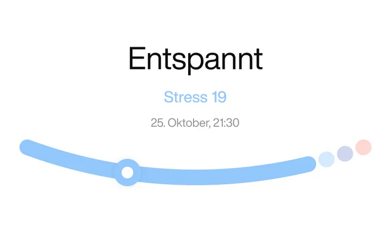 Sehen Sie, wie Veränderungen bei Schlaf, Stress und Erholung Ihre Energie beeinflussen, wenn das Leben wieder hektischer wird.
